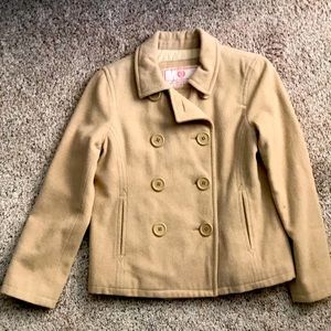 ABERCROMBIE & FITCH Authentic East Coast VTG Wool Camel Coat